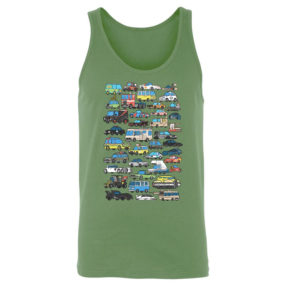 Unisex Jersey Tank - TW2GG8BT - Leaf - 10