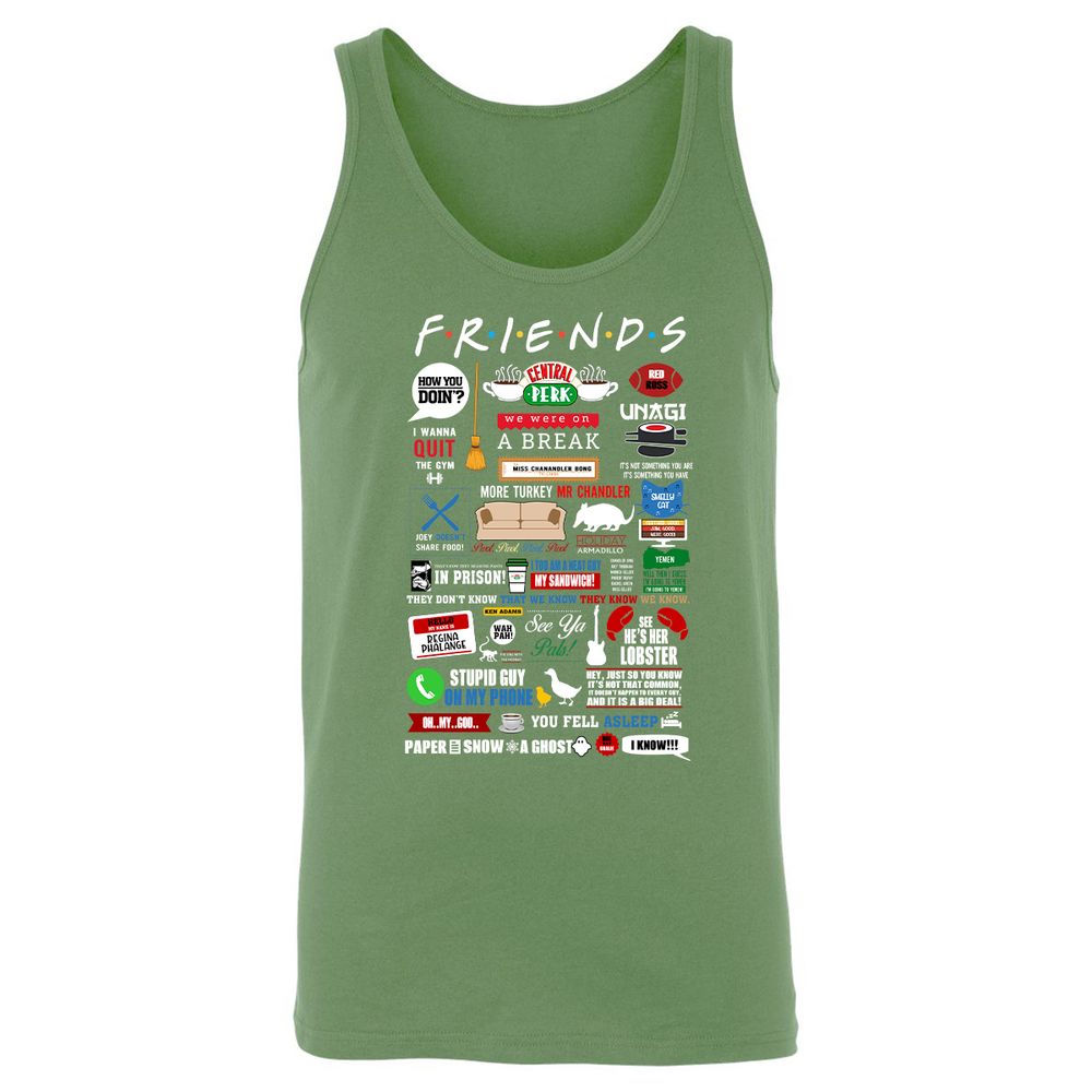 Unisex Jersey Tank - 1M29862G - Leaf - 10