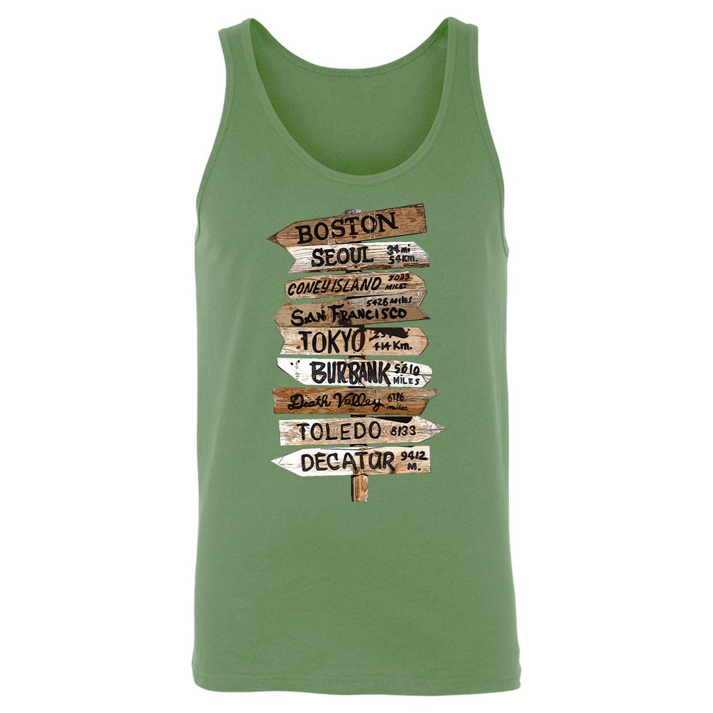 Unisex Jersey Tank - HEQ2X5LN - Leaf - 10