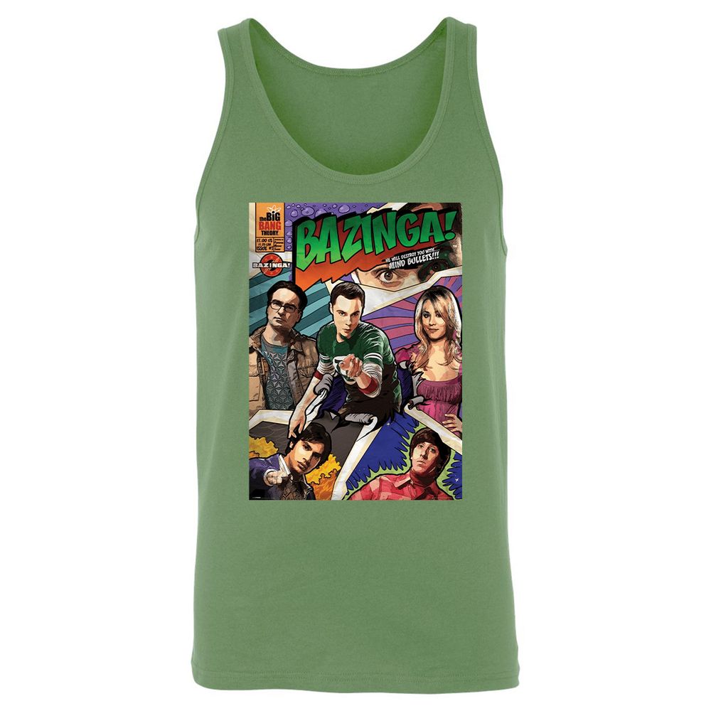 Unisex Jersey Tank - UVE9NU42 - Leaf - 10