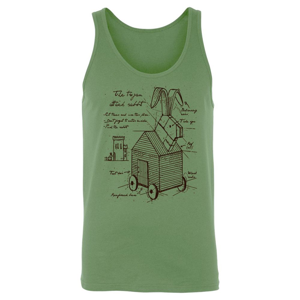 Unisex Jersey Tank - Q7NYSGFQ - Leaf - 10