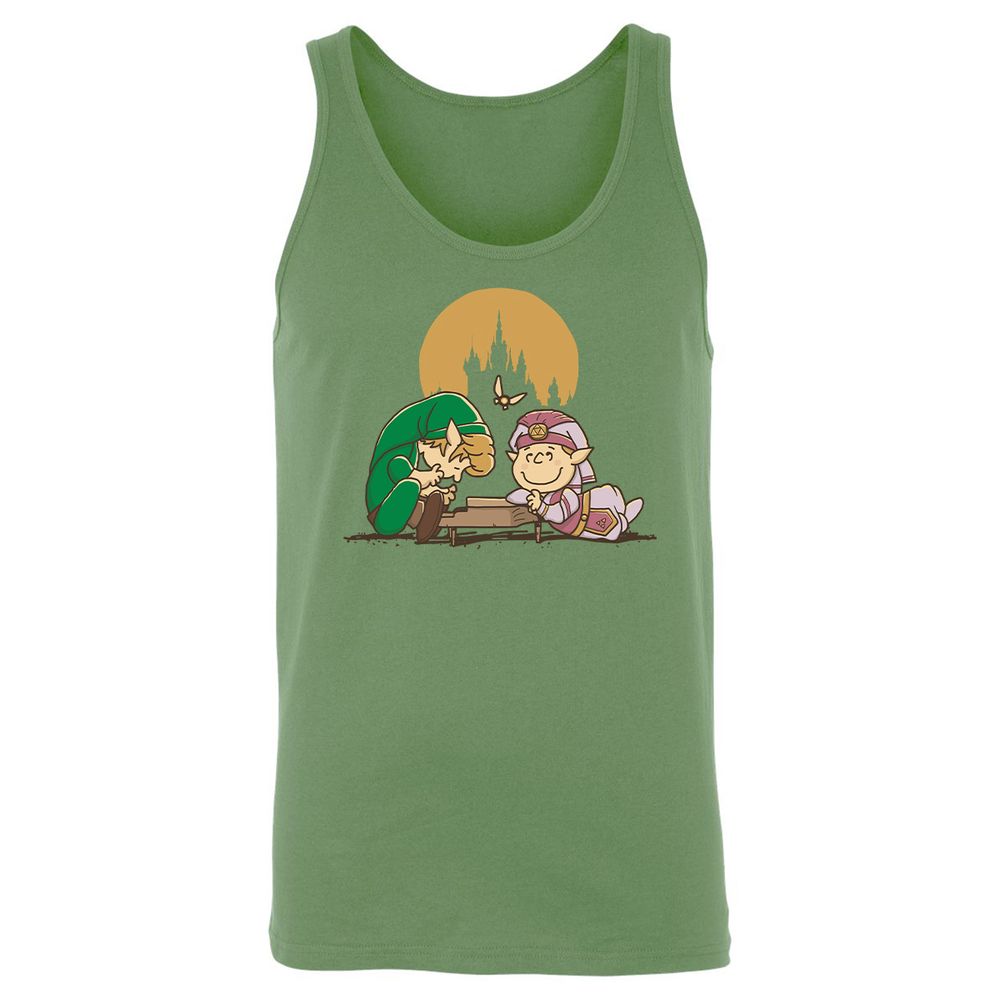 Unisex Jersey Tank - 55MCWFUV - Leaf - 10