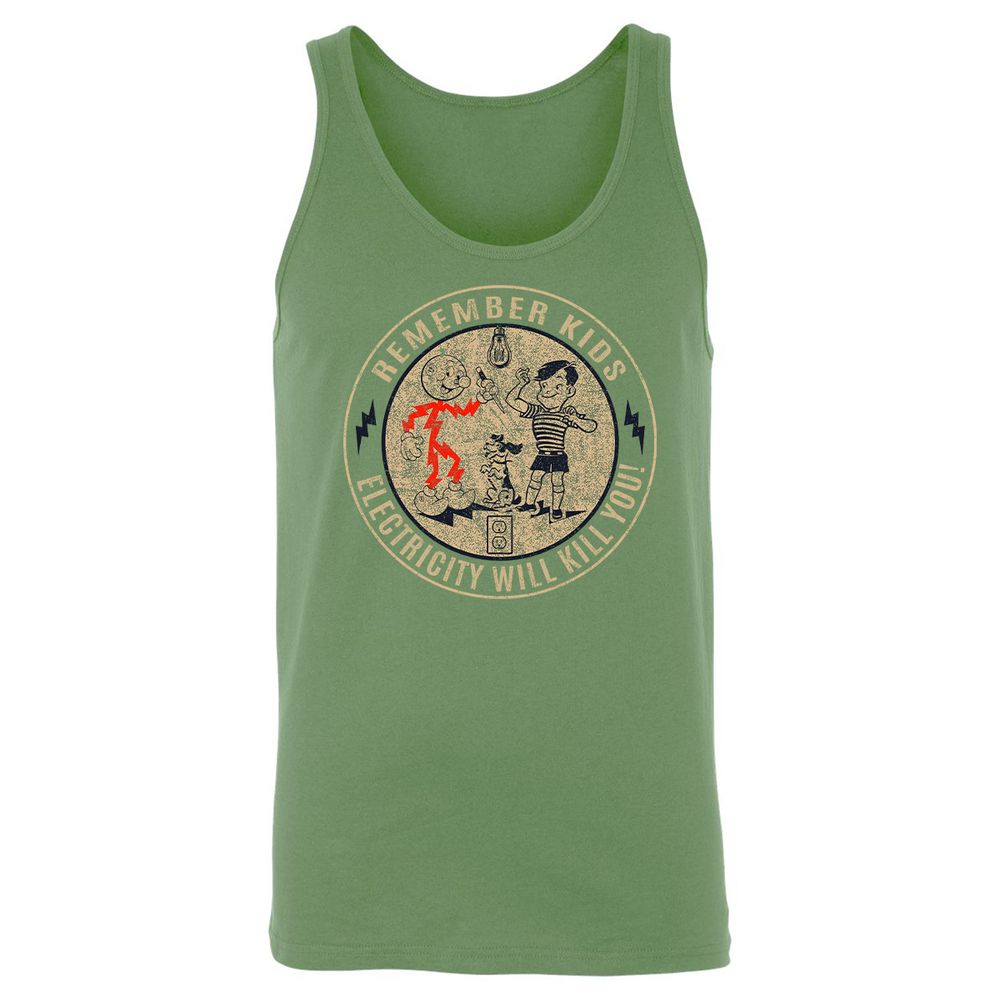 Unisex Jersey Tank - XN1GU6E9 - Leaf - 10