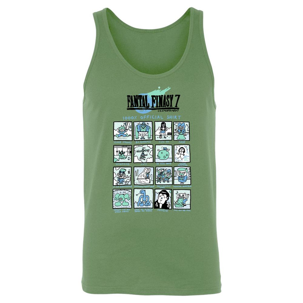 Unisex Jersey Tank - QYC28MB3 - Leaf - 10