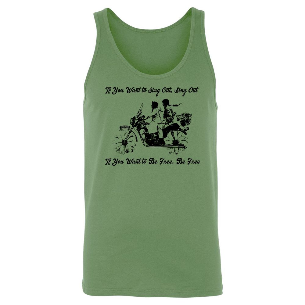 Unisex Jersey Tank - GE567YJN - Leaf - 10