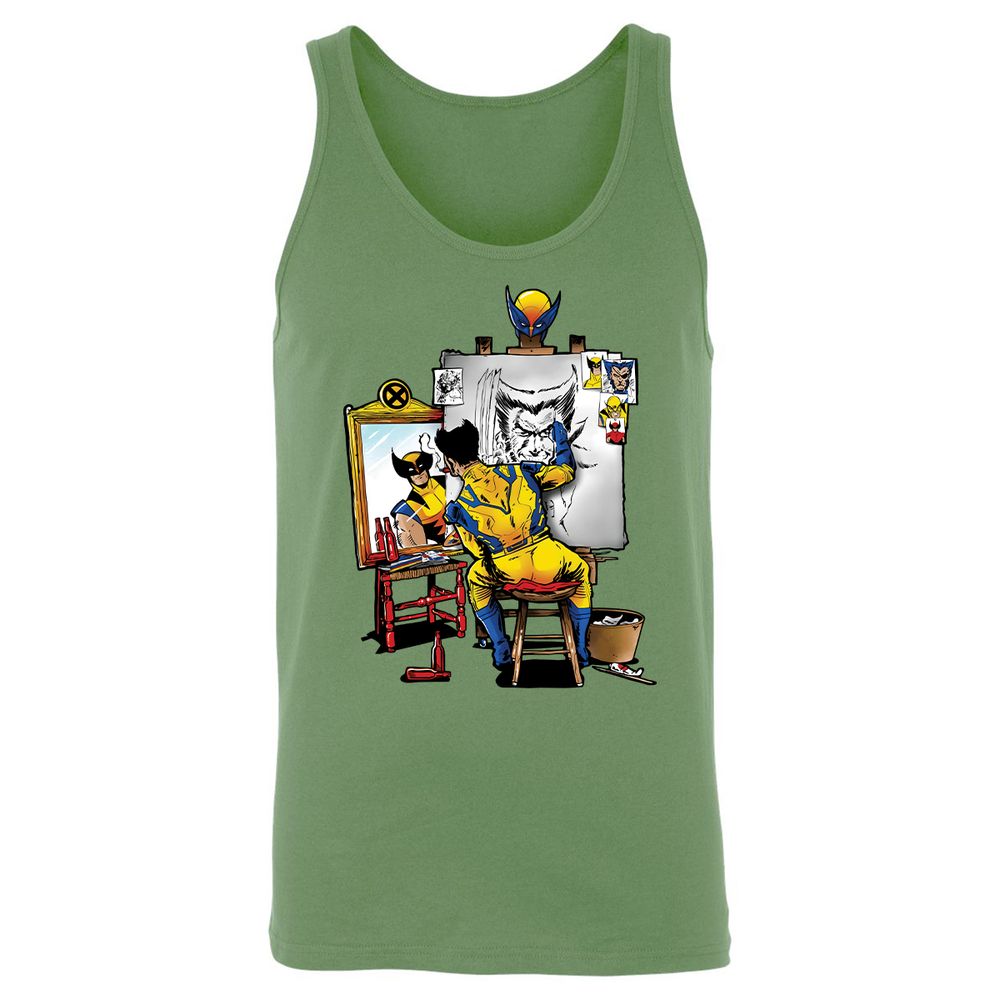 Unisex Jersey Tank - WDYBLAJN - Leaf - 10