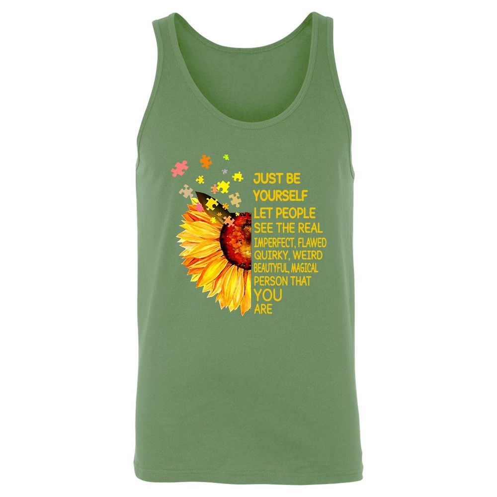 Unisex Jersey Tank - C3YCYT4B - Leaf - 10