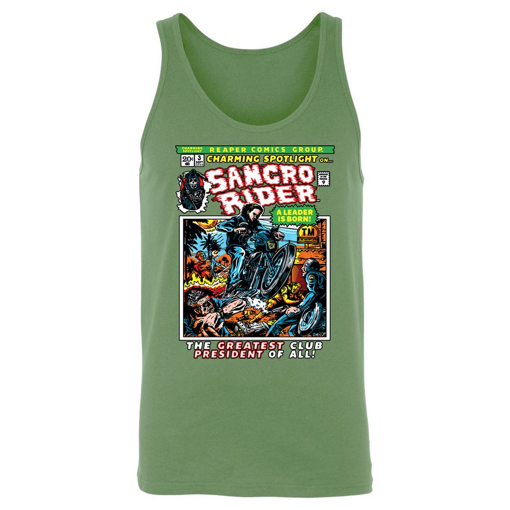 Unisex Jersey Tank - QPS9S1WF - Leaf - 10