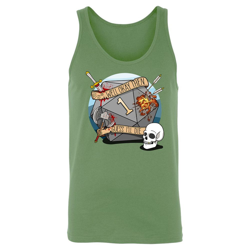 Unisex Jersey Tank - R796XEP3 - Leaf - 10