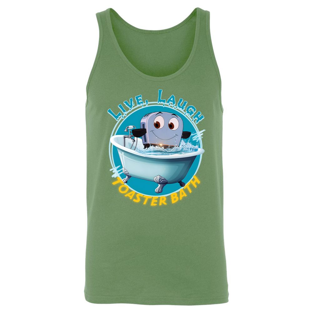 Unisex Jersey Tank - EA6XBFLW - Leaf - 10
