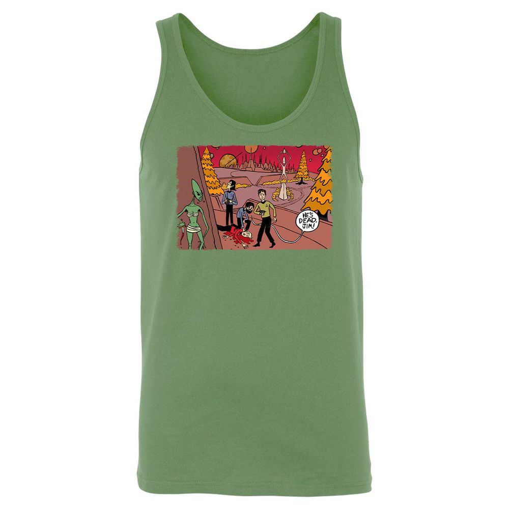 Unisex Jersey Tank - D4CBZUDT - Leaf - 10