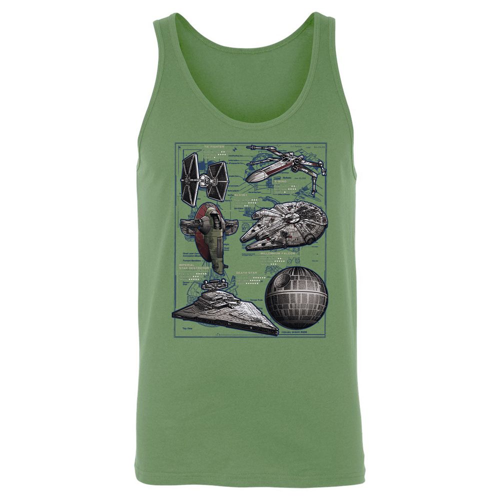 Unisex Jersey Tank - 18MW4JUB - Leaf - 10