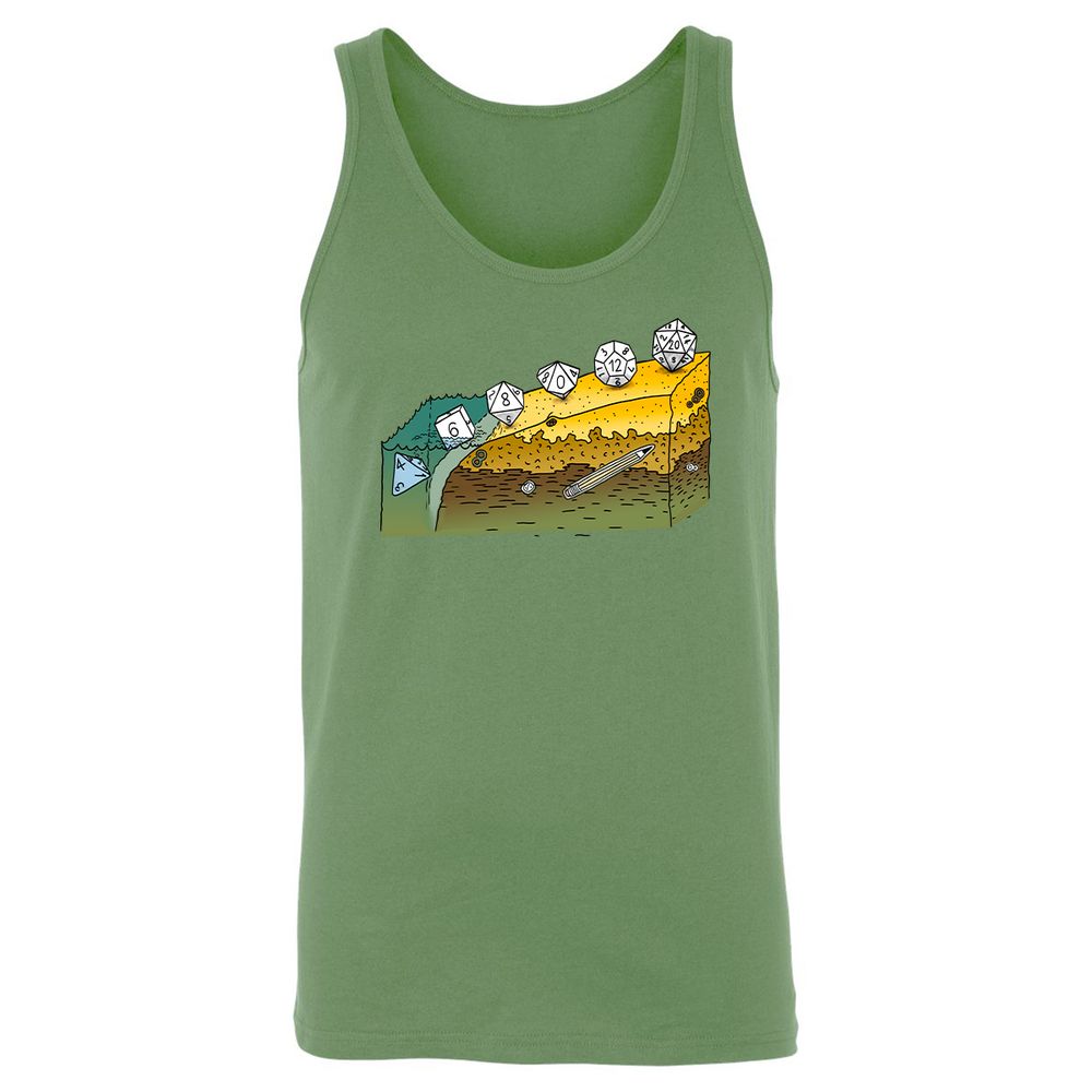 Unisex Jersey Tank - 4H9GPK85 - Leaf - 10