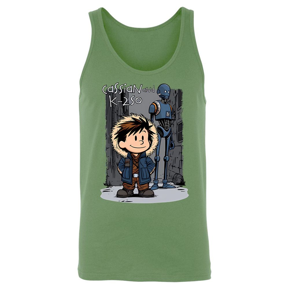 Unisex Jersey Tank - WDAVKV9X - Leaf - 10