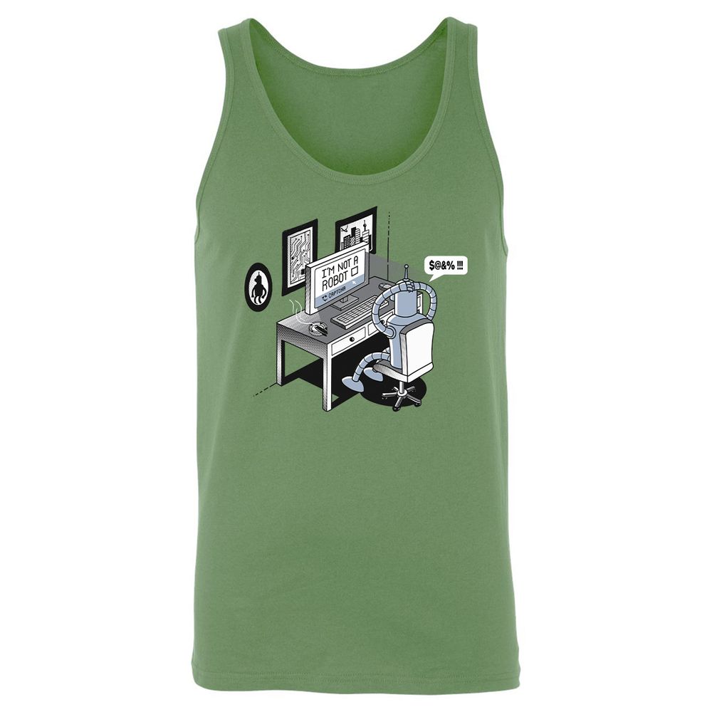 Unisex Jersey Tank - PFQBG3ZW - Leaf - 10