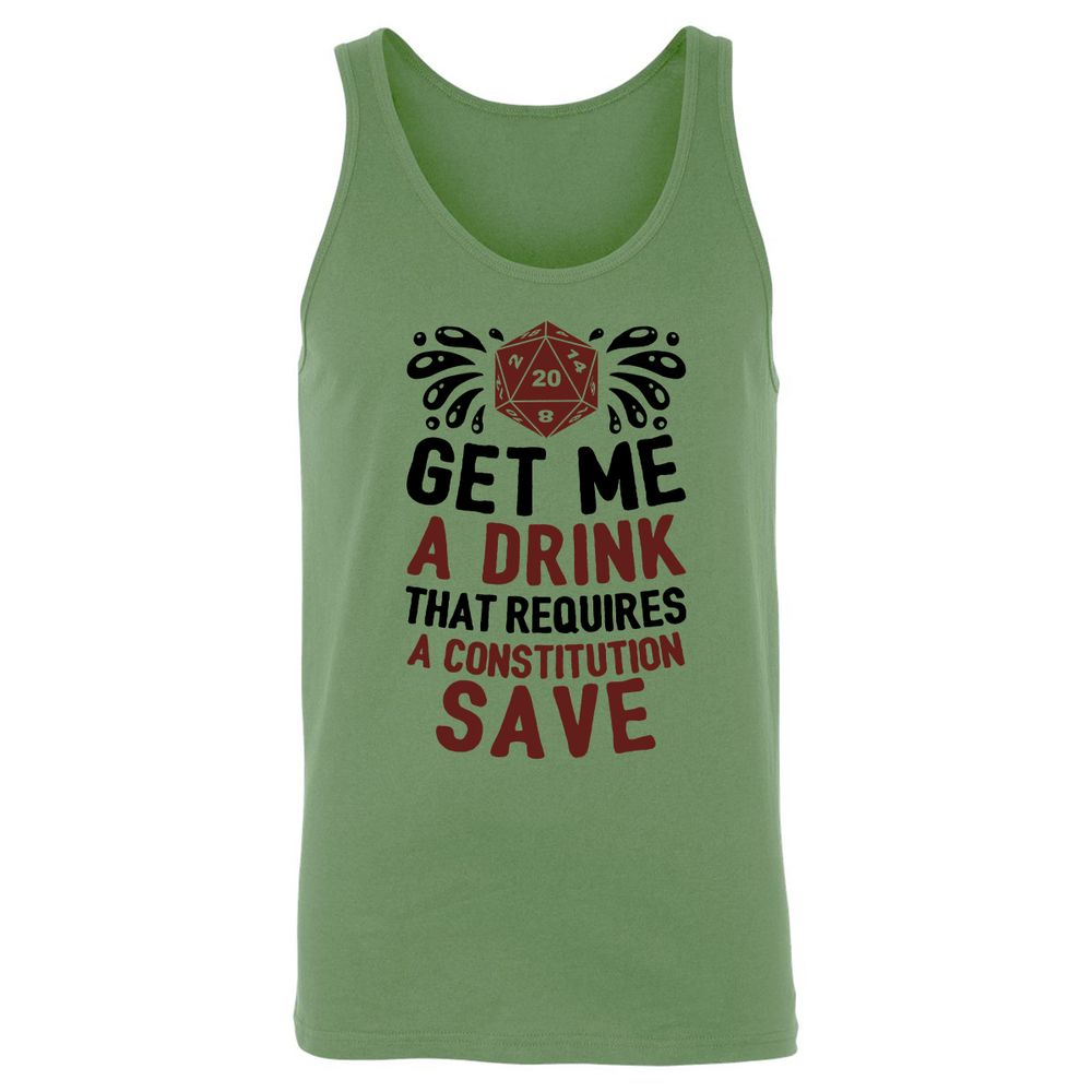 Unisex Jersey Tank - STE4DAR8 - Leaf - 10