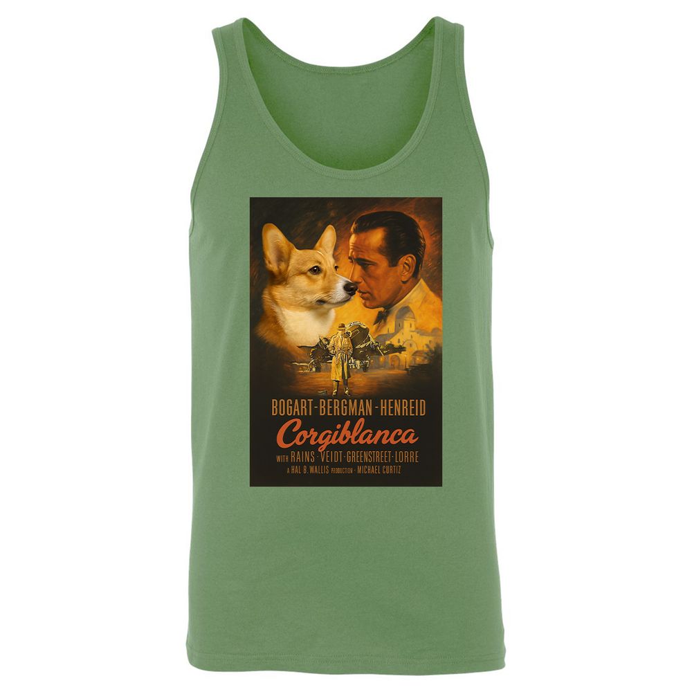 Unisex Jersey Tank - X5NH2W3L - Leaf - 10