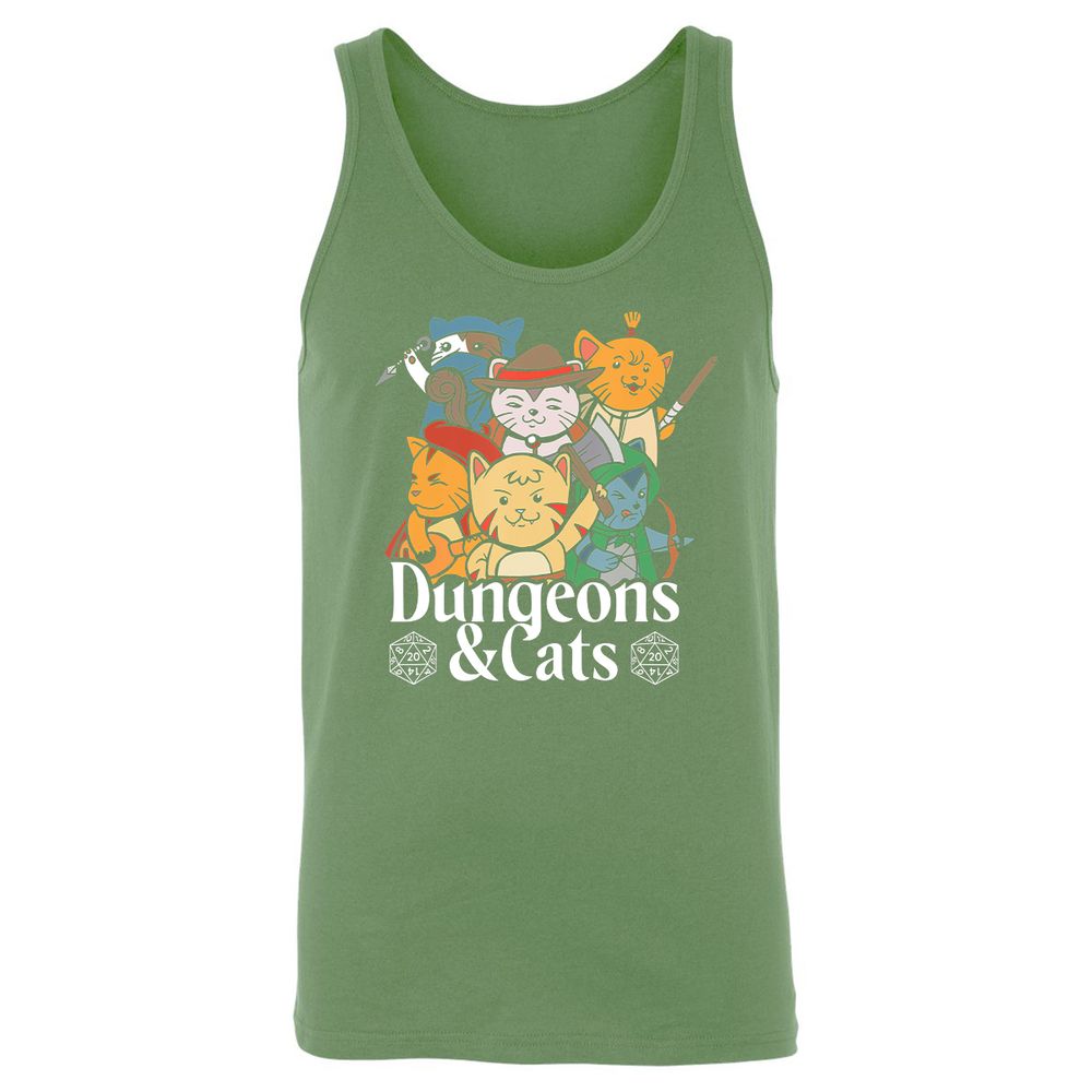 Unisex Jersey Tank - LGR872RT - Leaf - 10