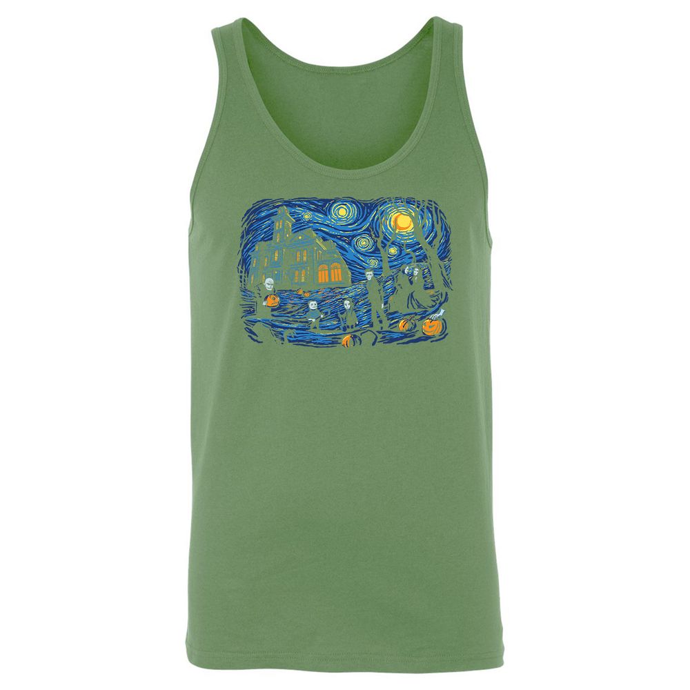 Unisex Jersey Tank - WZR9553W - Leaf - 10