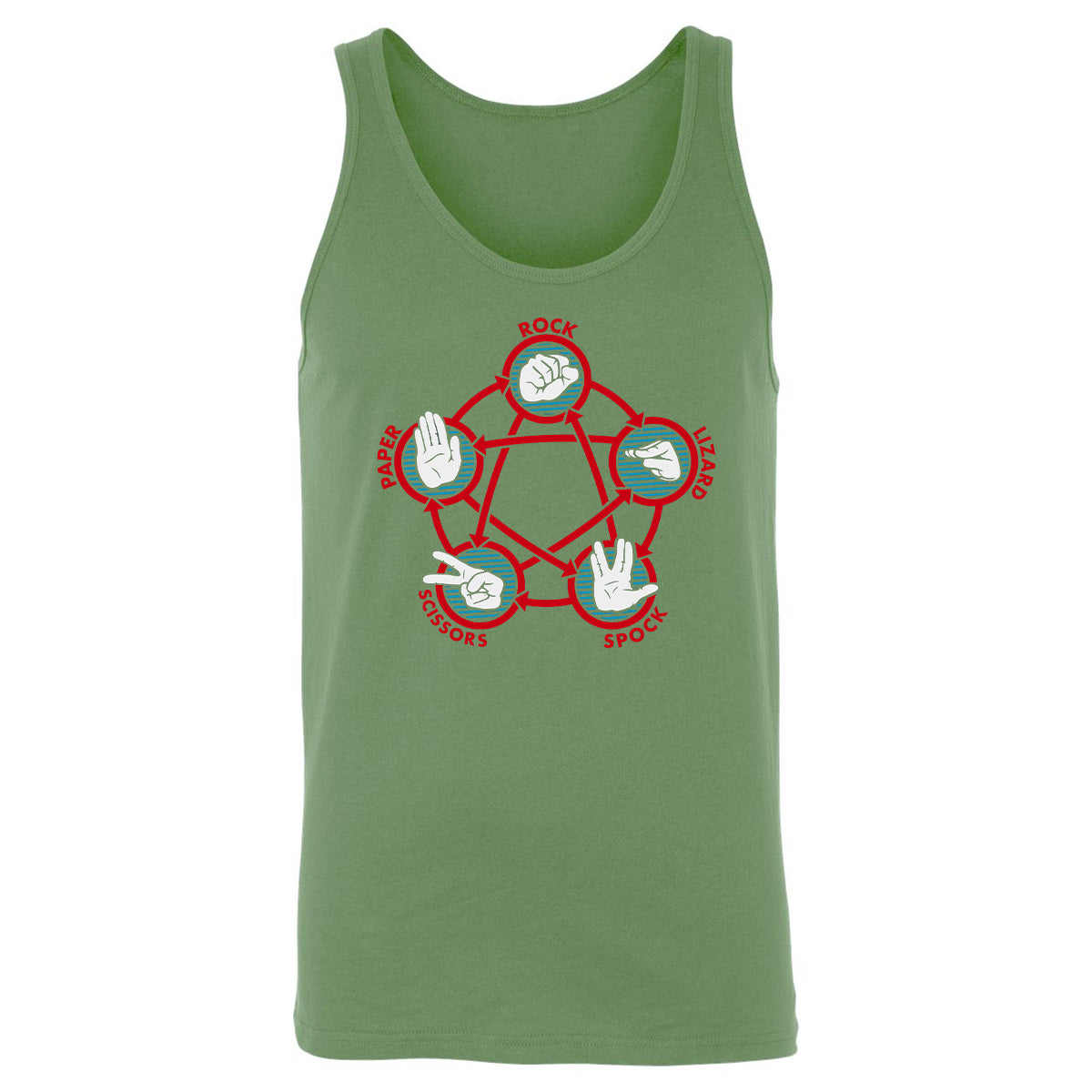 Unisex Jersey Tank - 1DGJQ3D8 - Leaf - 10