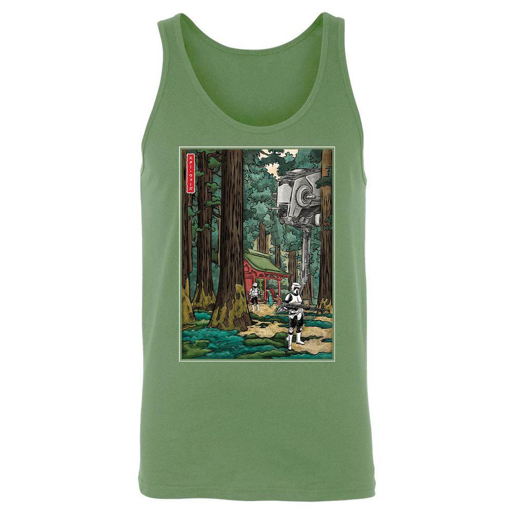 Unisex Jersey Tank - 3LL9RUNS - Leaf - 10