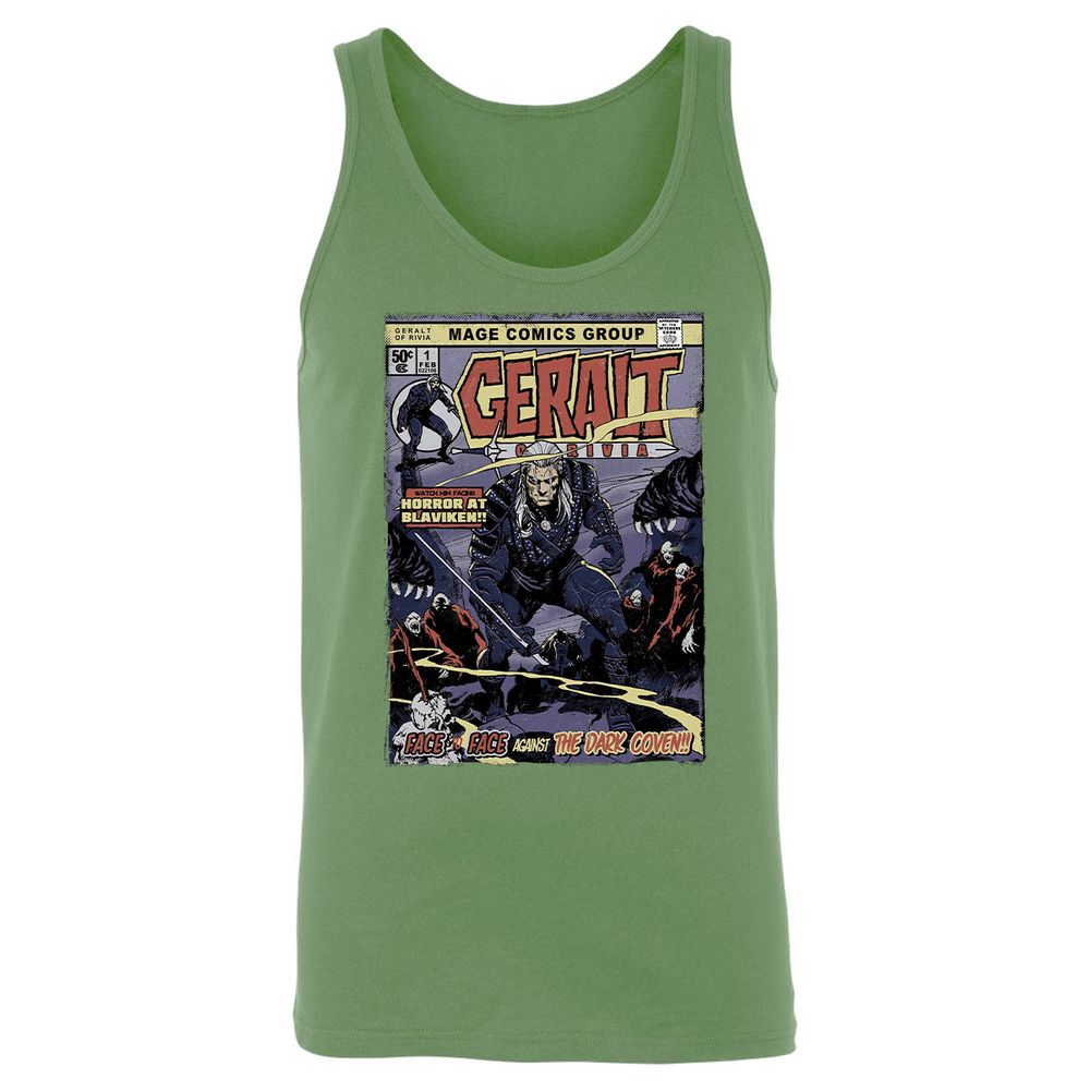 Unisex Jersey Tank - UD9VZRKG - Leaf - 10