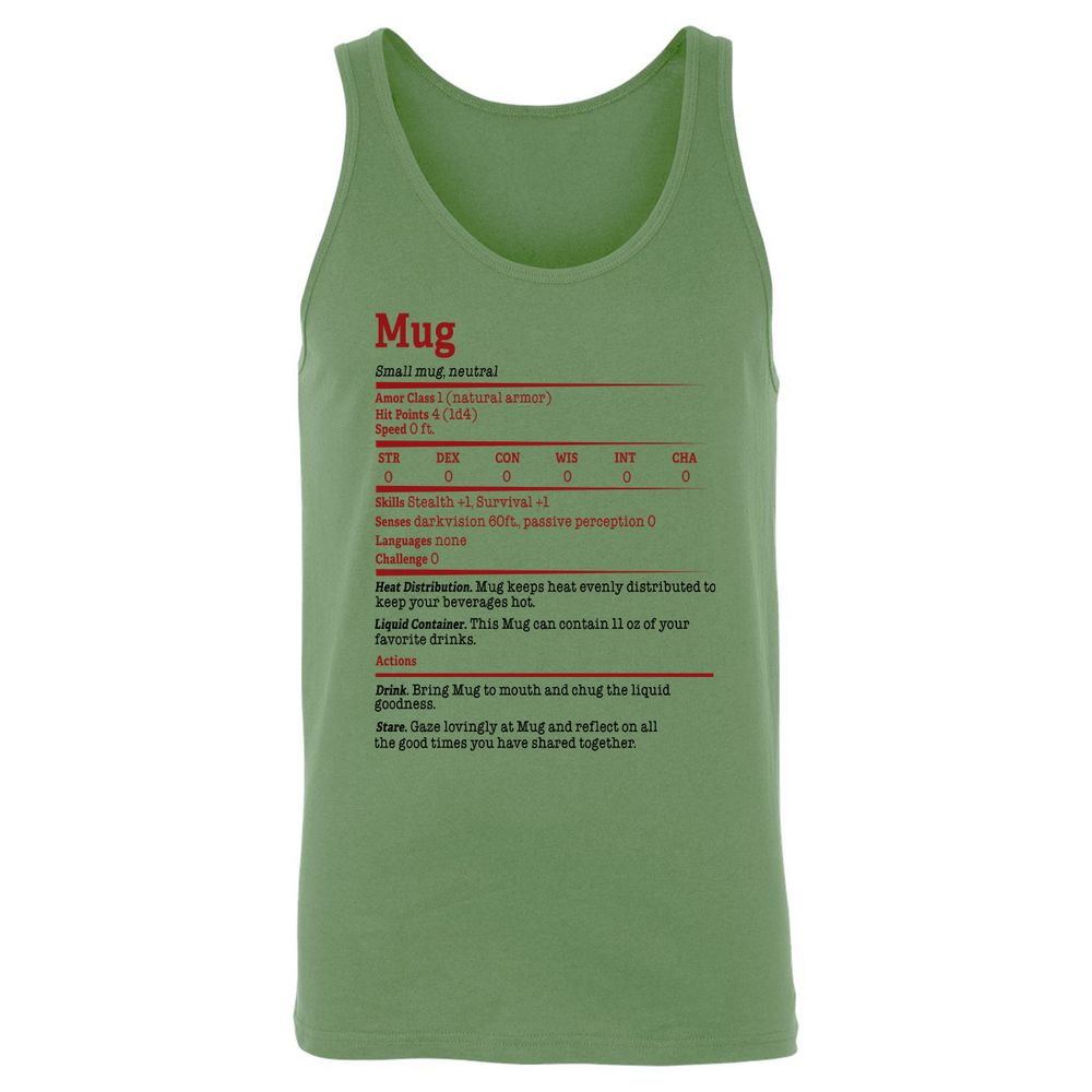 Unisex Jersey Tank - ACDTMKTC - Leaf - 10