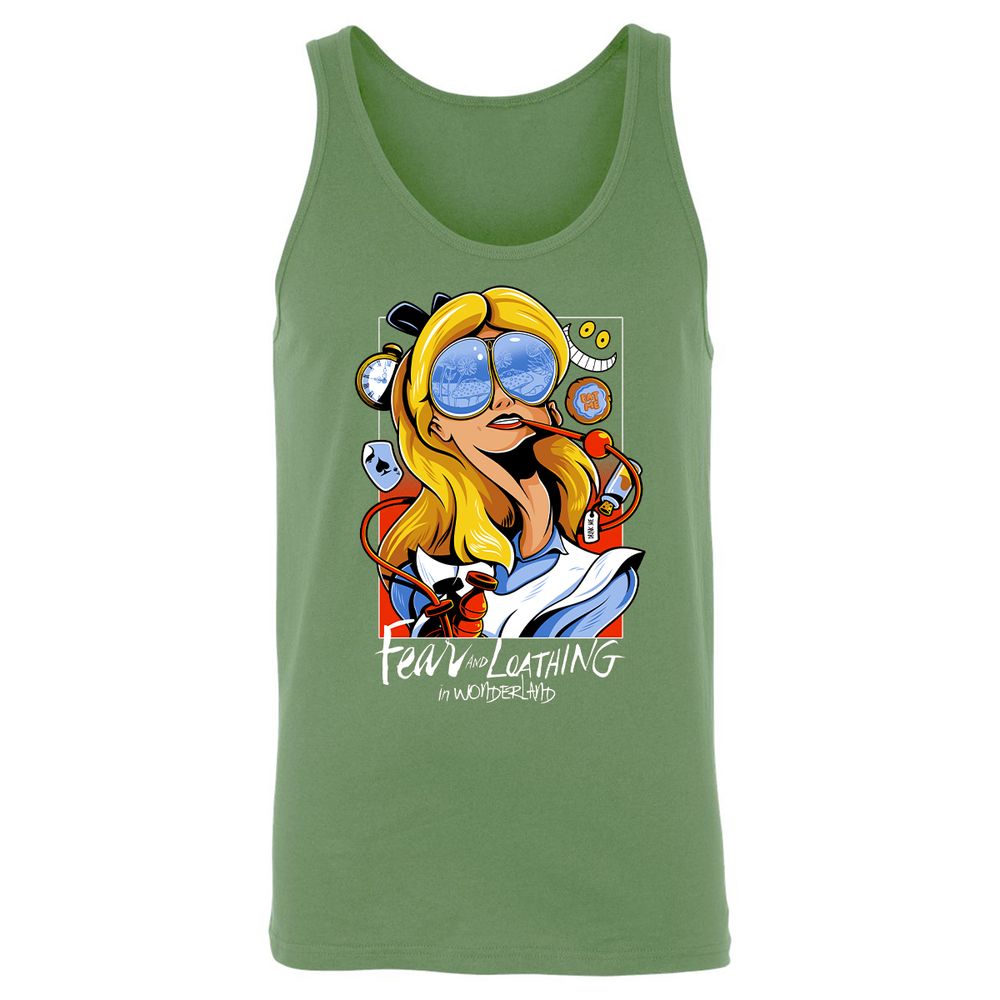 Unisex Jersey Tank - RMU9FNVQ - Leaf - 10