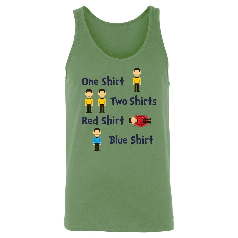 Red Shirt, Blue Shirt - Leaf - 10