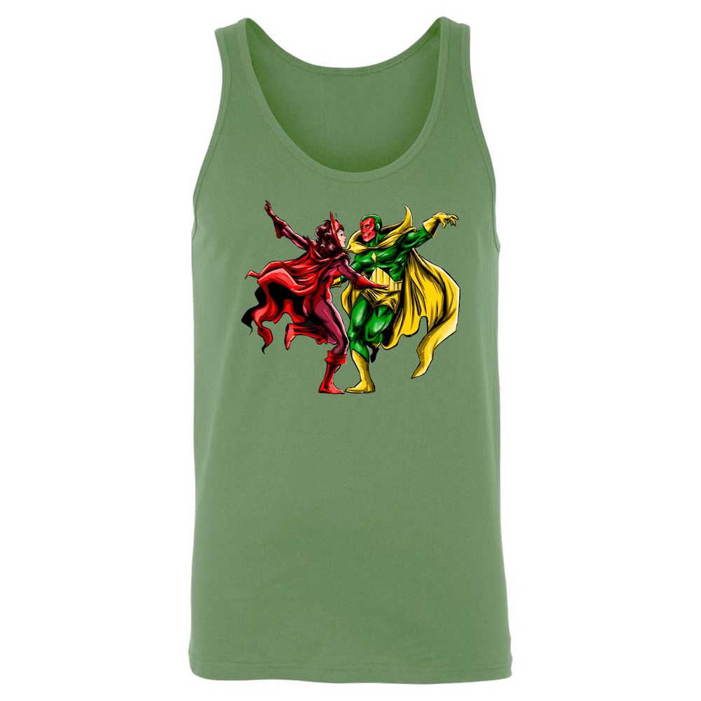 Unisex Jersey Tank - X4K3TELL - Leaf - 10