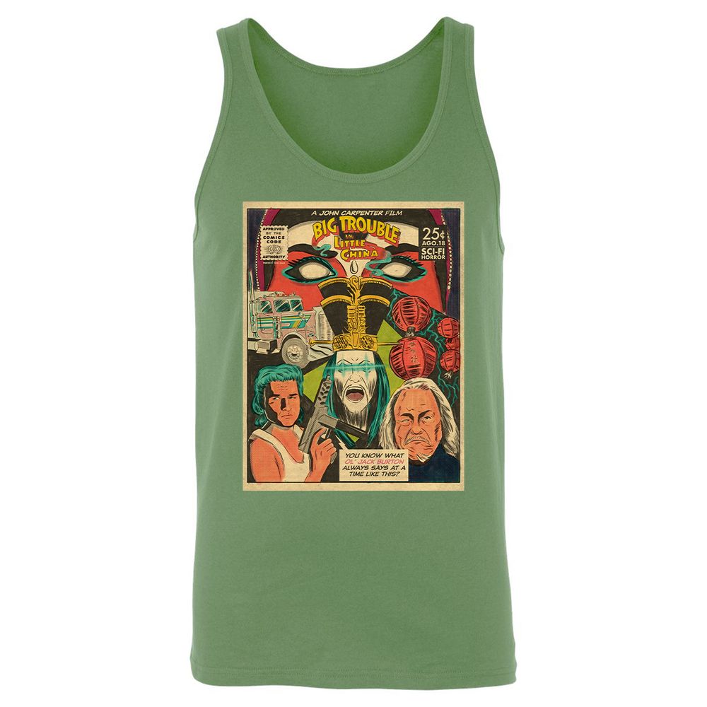 Unisex Jersey Tank - 9DB7TQLW - Leaf - 10