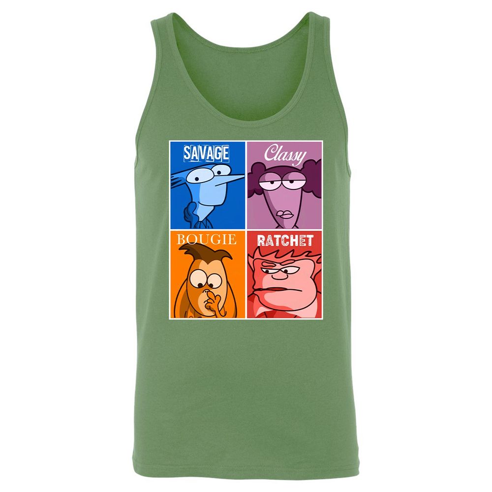 Unisex Jersey Tank - QZVAFXHK - Leaf - 10