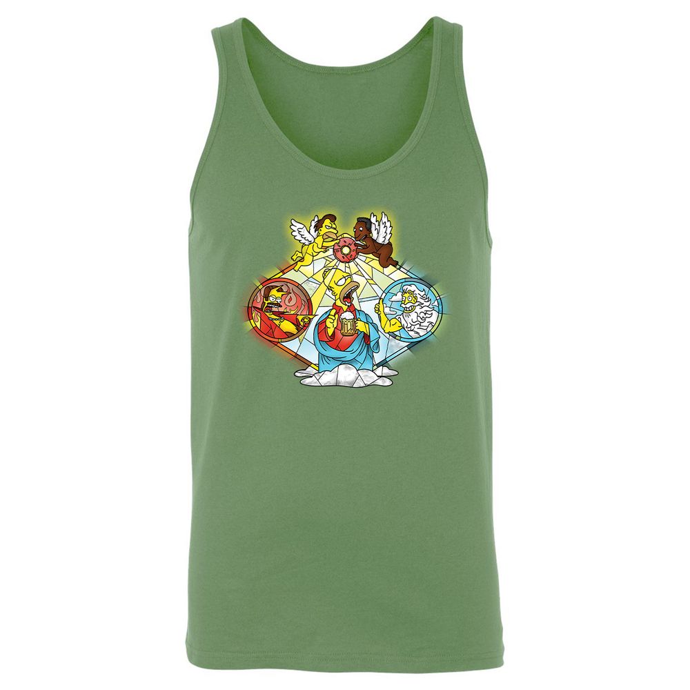 Unisex Jersey Tank - P4MHSDHH - Leaf - 10