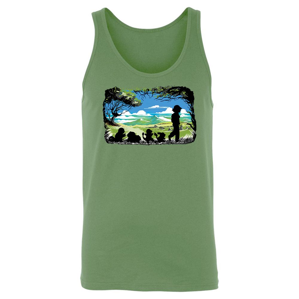 Unisex Jersey Tank - UAMY6EEK - Leaf - 10