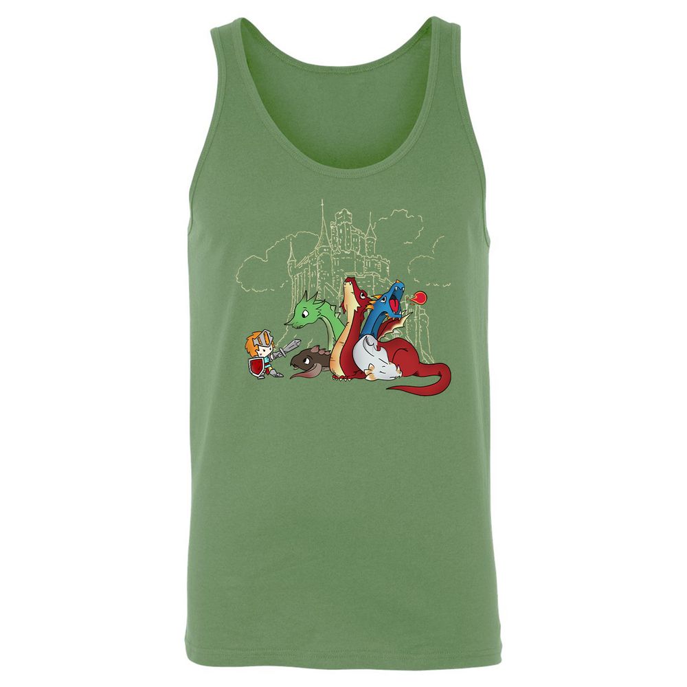 Unisex Jersey Tank - DR9HPGZN - Leaf - 10