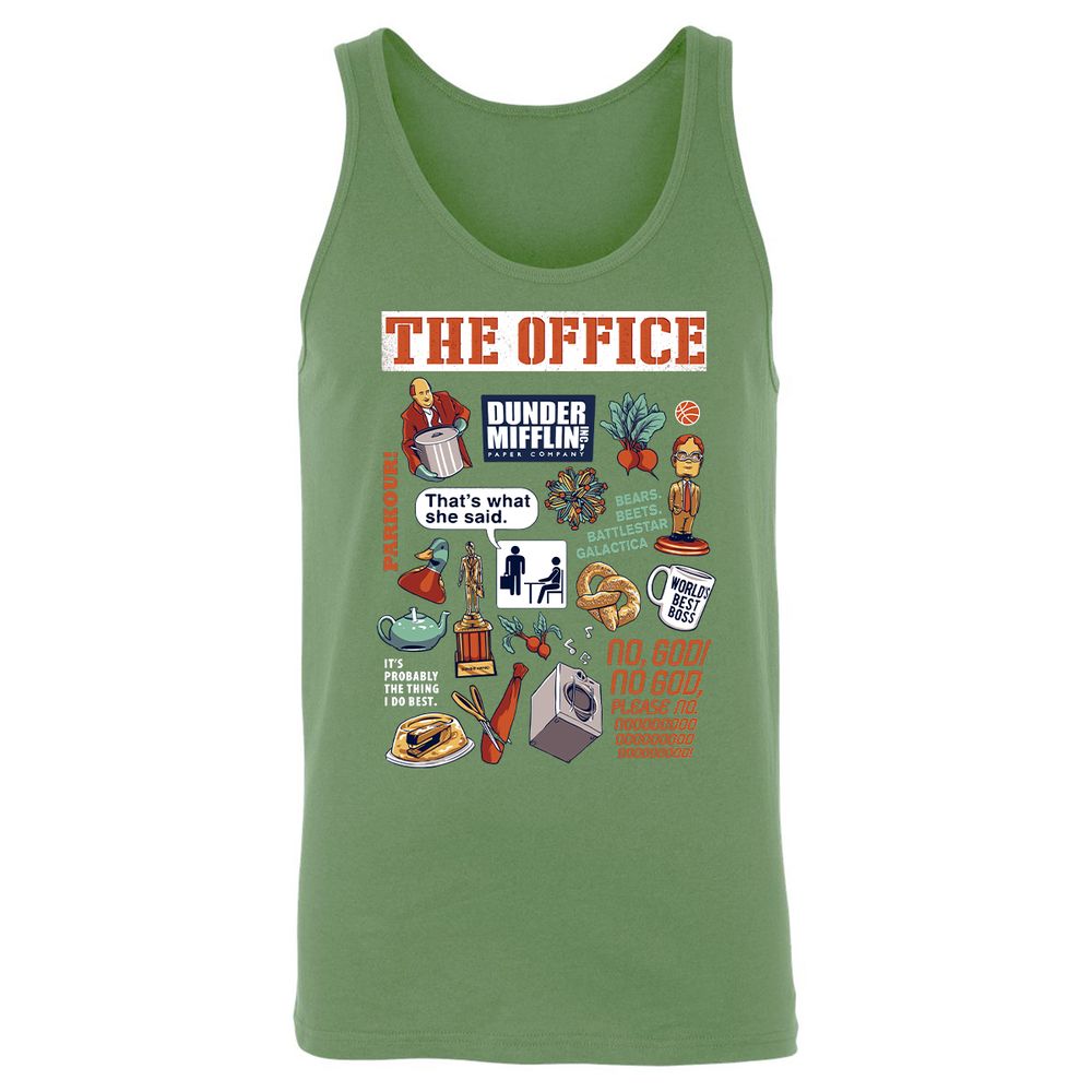 Unisex Jersey Tank - 2VHKHKPK - Leaf - 10