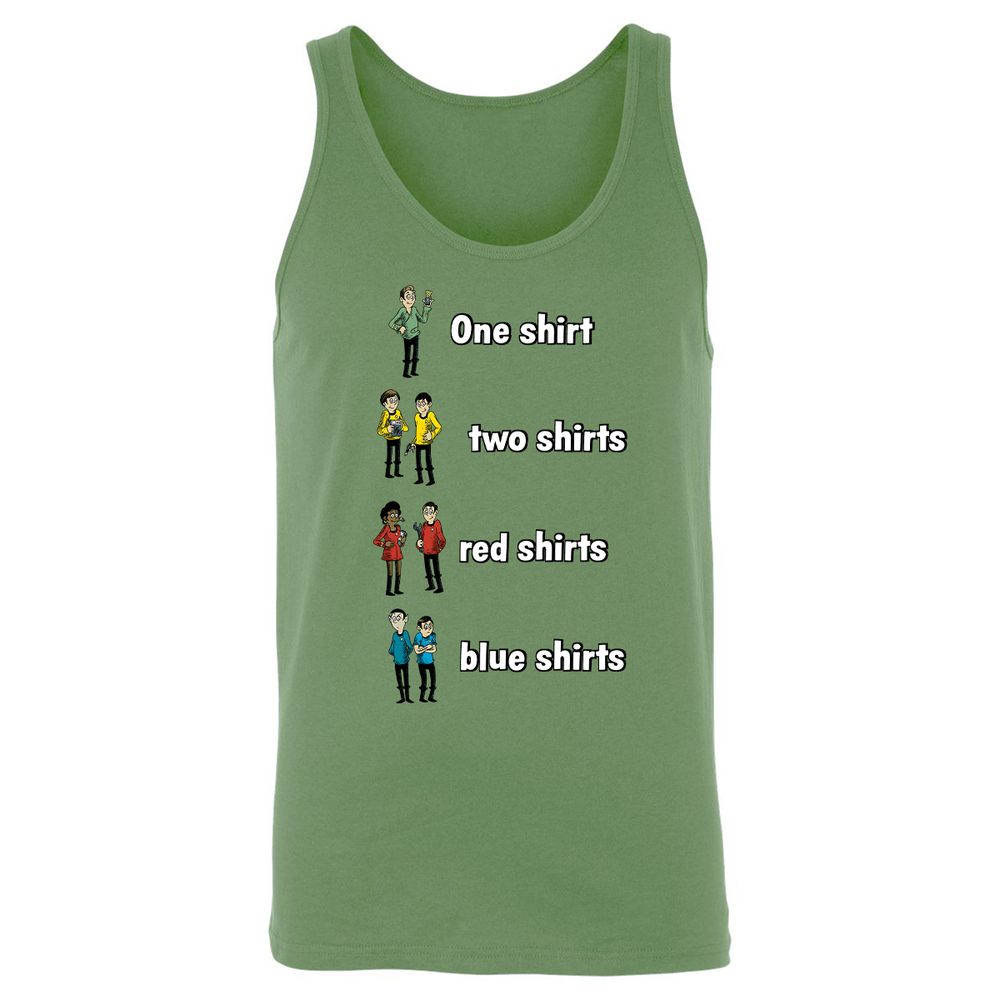 Unisex Jersey Tank - YPMCXEH7 - Leaf - 10