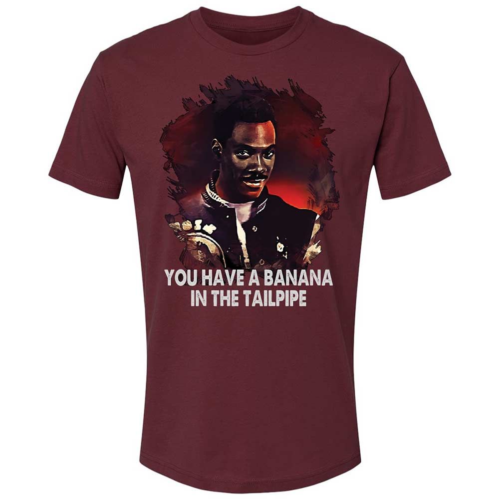 Banana In The Tailpipe - Maroon - 10