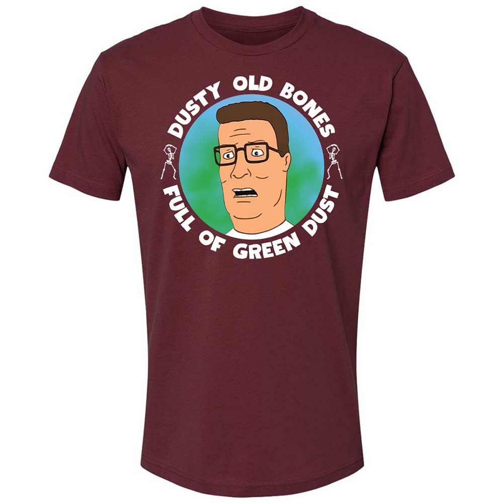 Dusty Old Bones Full of Green - Maroon - 10