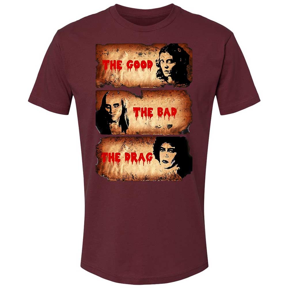 The Good, The Bad, The Drag - Maroon - 10
