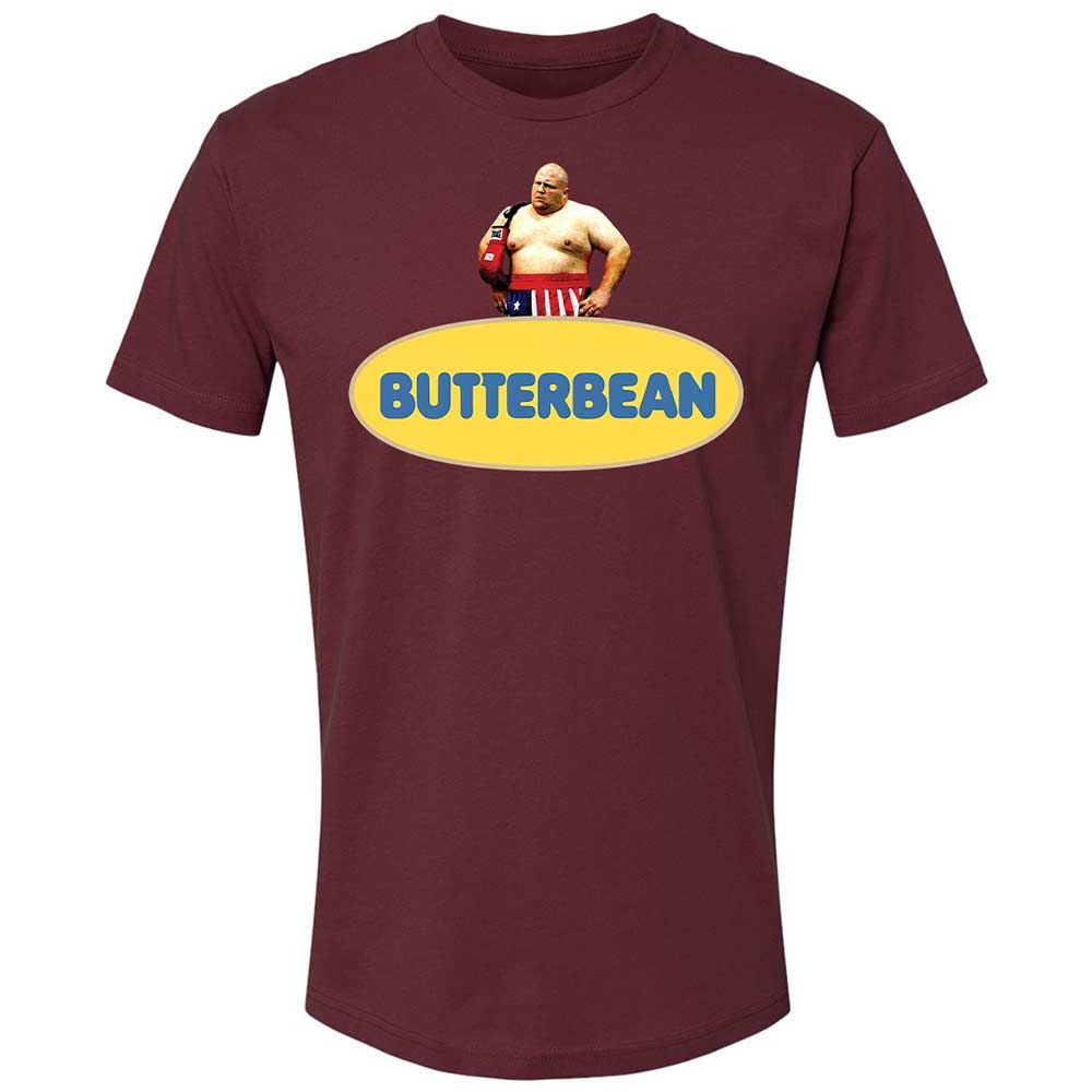 Hilarious Butterbean Boxing - Maroon - 10