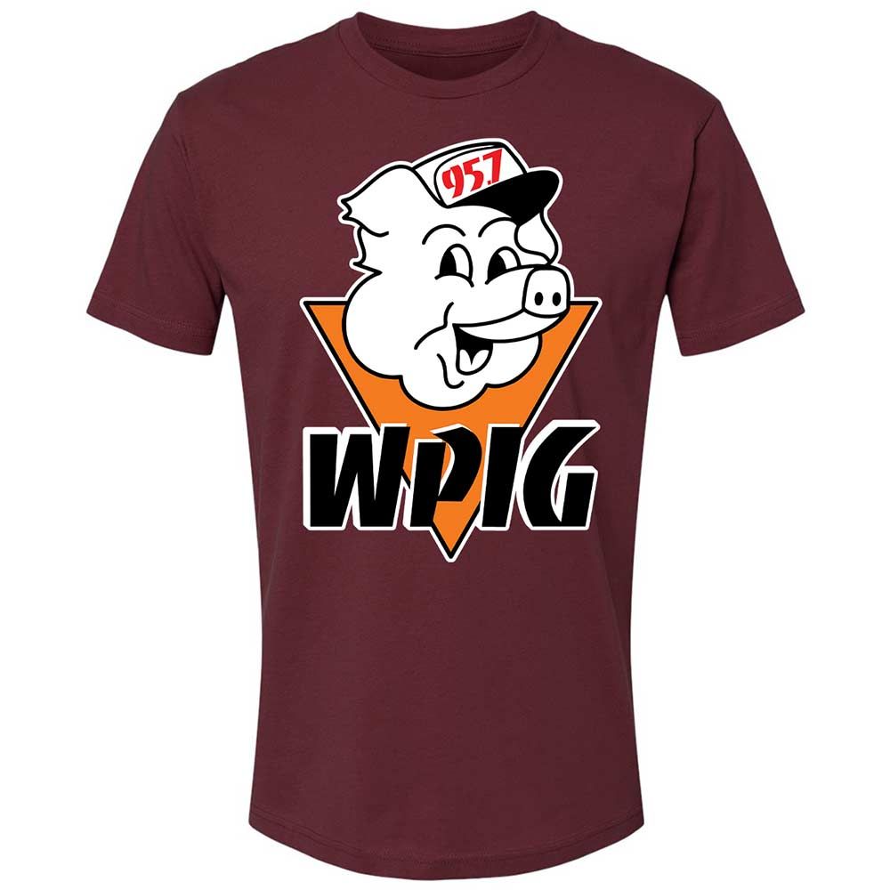 Wpig 95.7 Radio Station - Maroon - 10