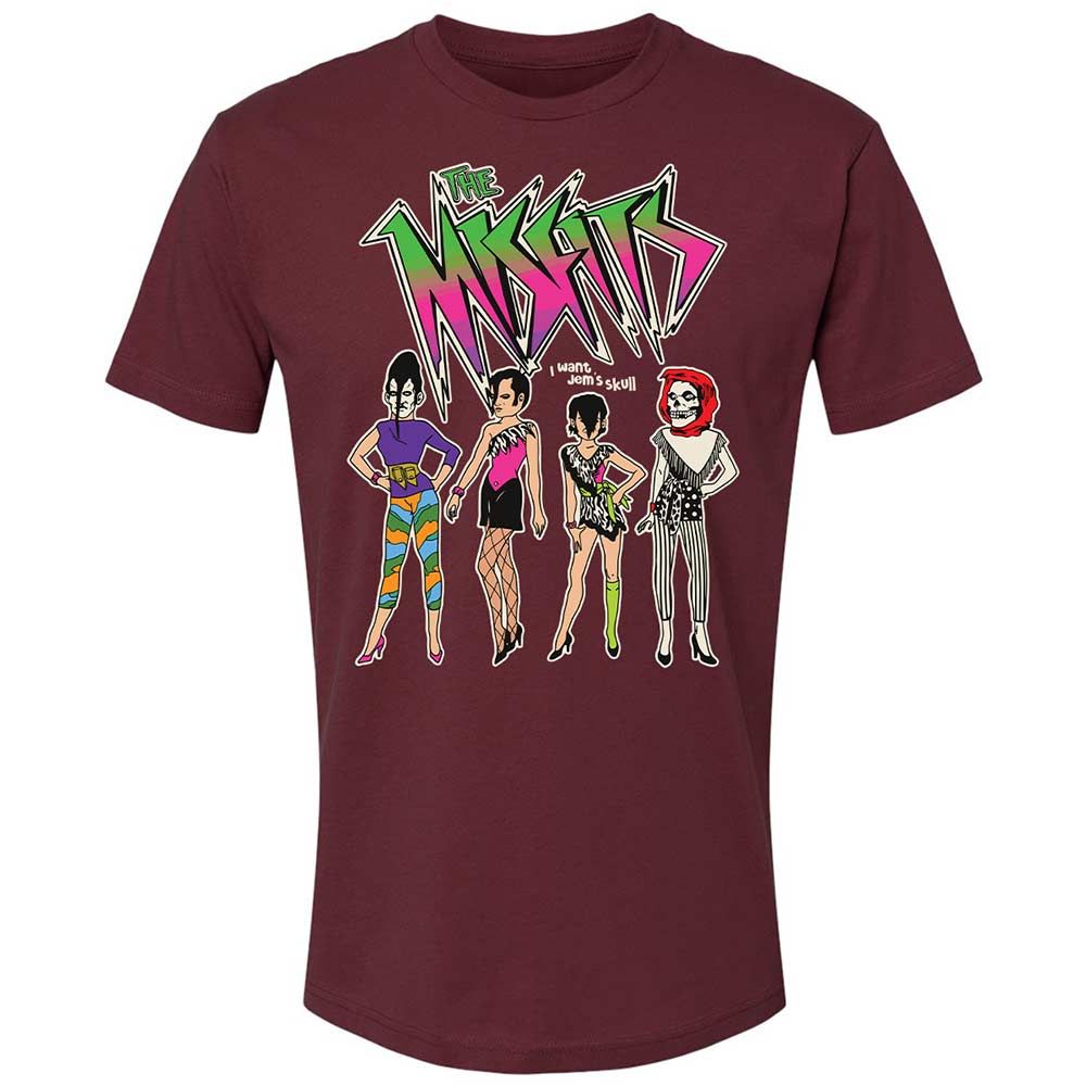I want Jem's skull - Maroon - 10