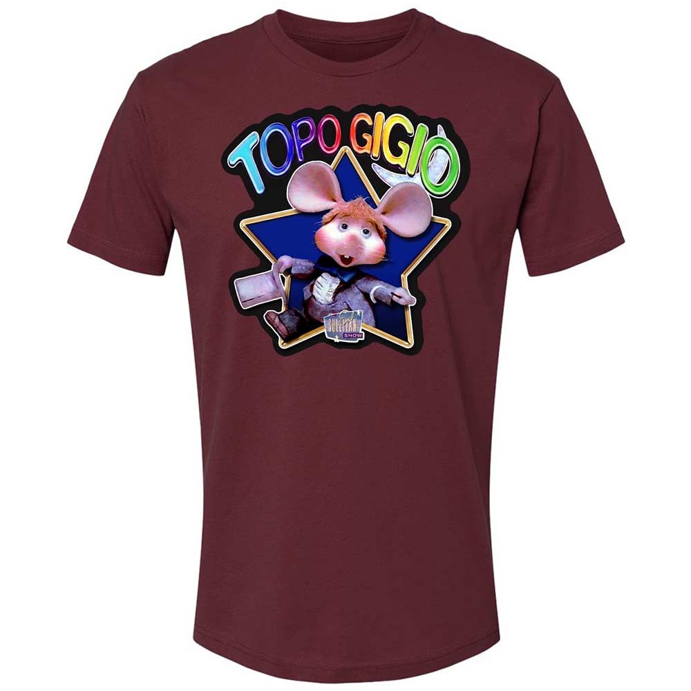 Topo Gigio - Maroon - 10