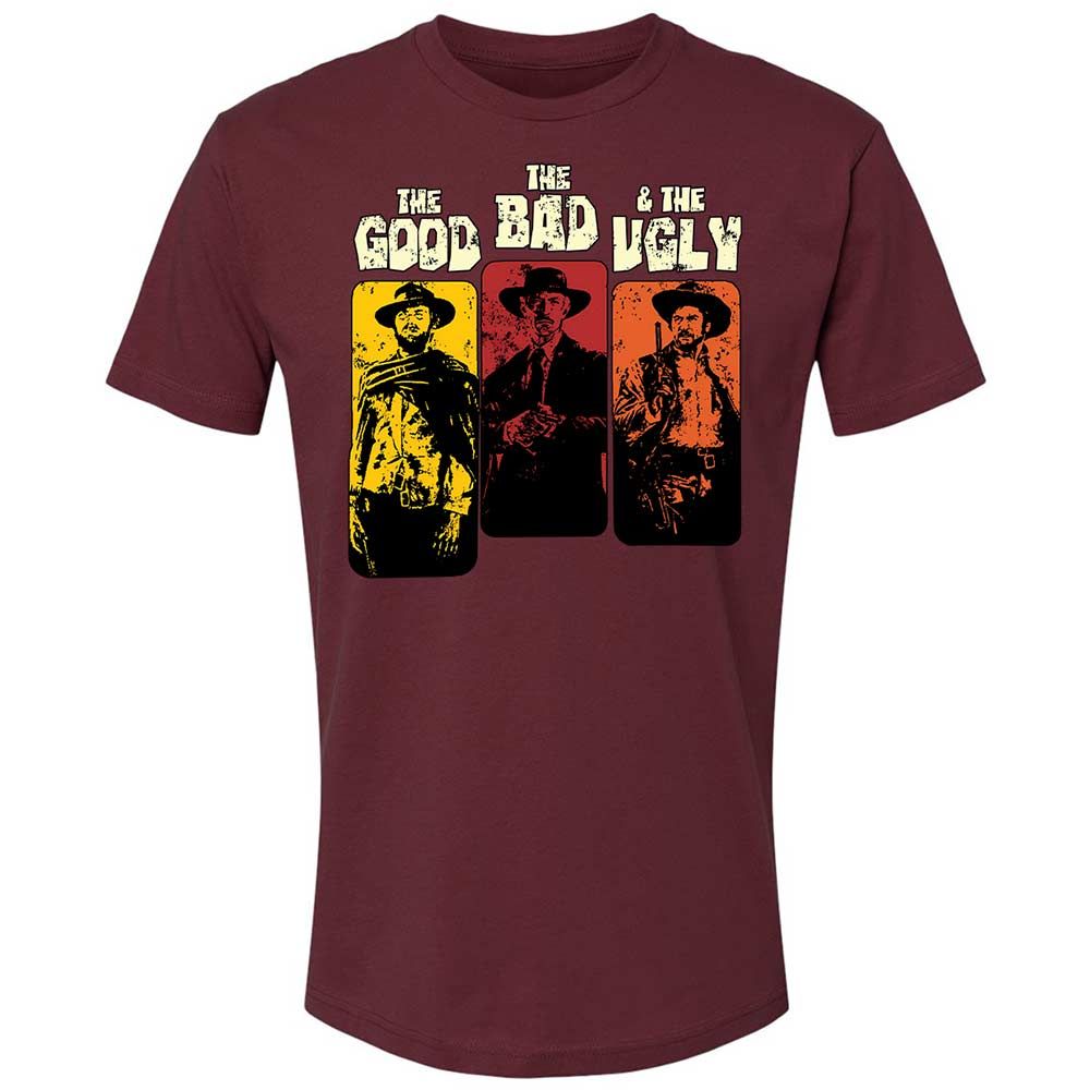 The Good, The Bad, & The Ugly - Maroon - 10