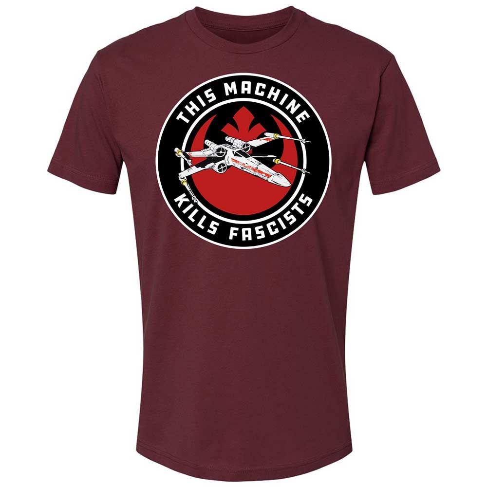 This Machine Kills Fascists - Maroon - 10