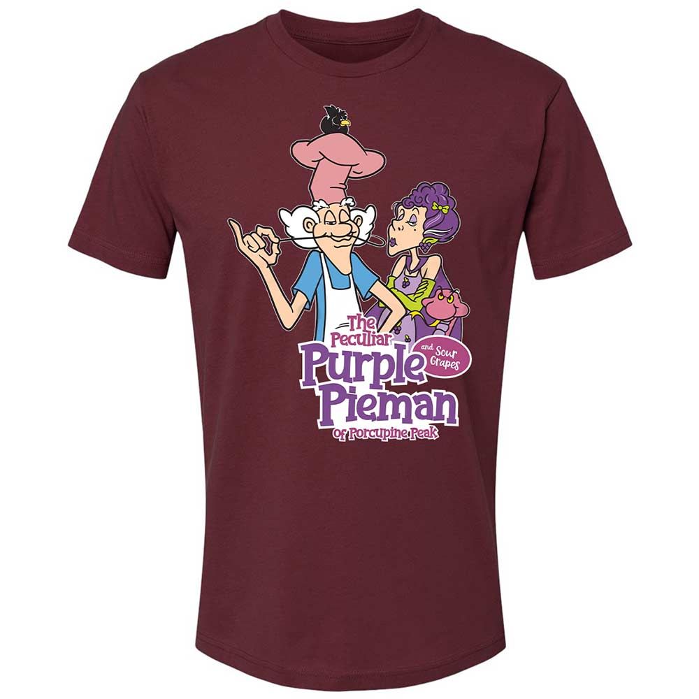 The Peculiar Purple Pie Man - Maroon - 10
