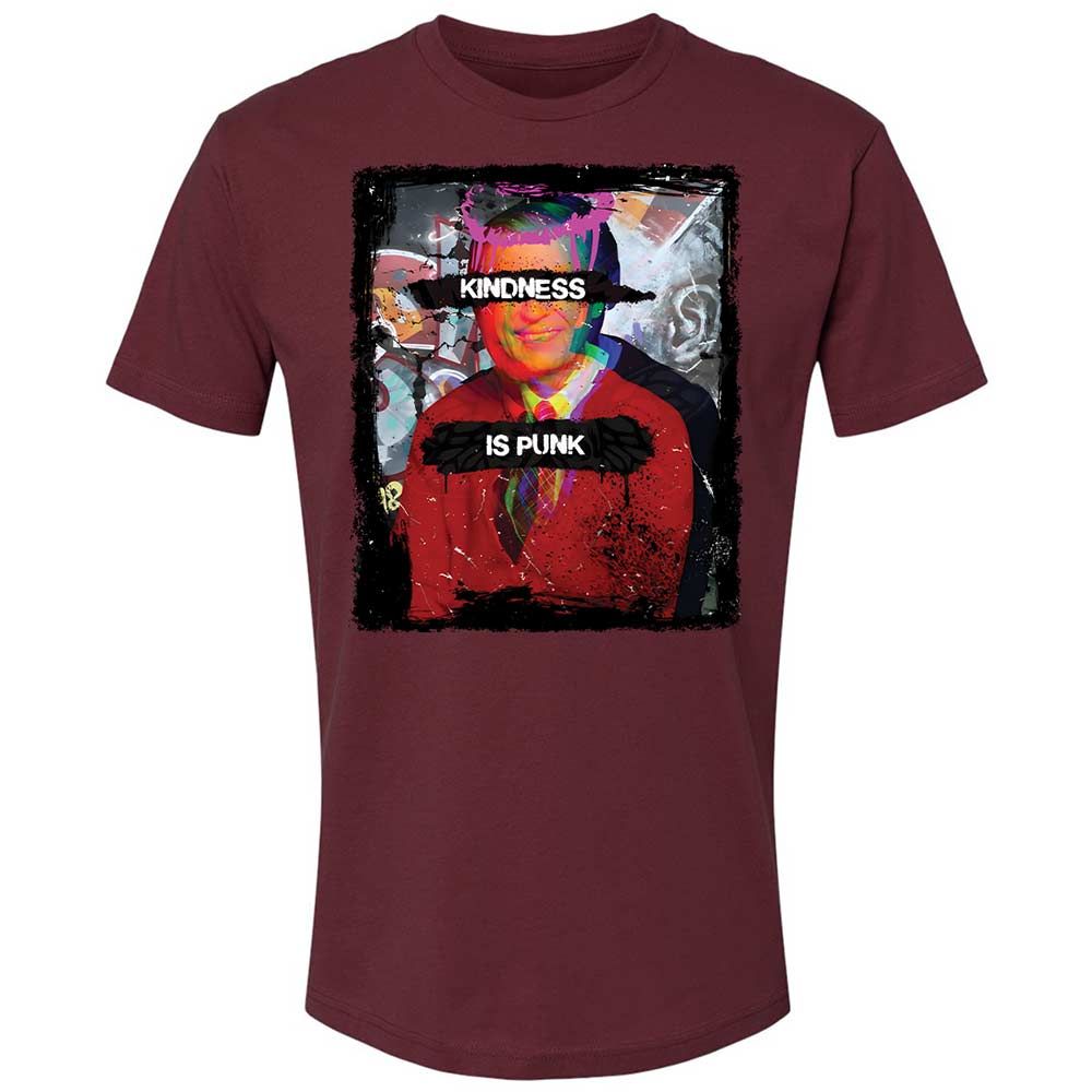 Kindness is Punk - Maroon - 10