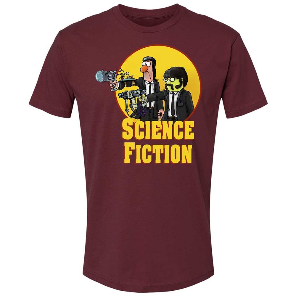 For Science Fiction - Maroon - 10
