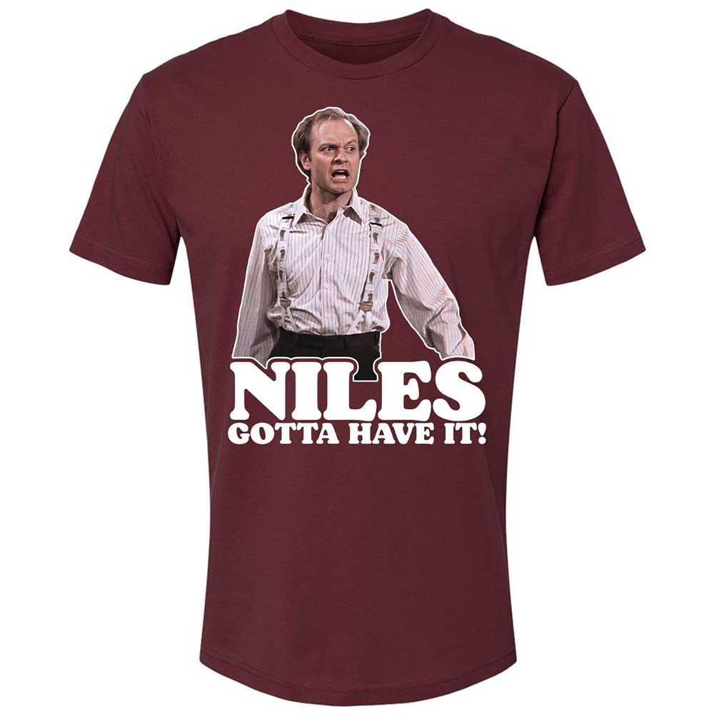 Niles Gotta Have It - Maroon - 10